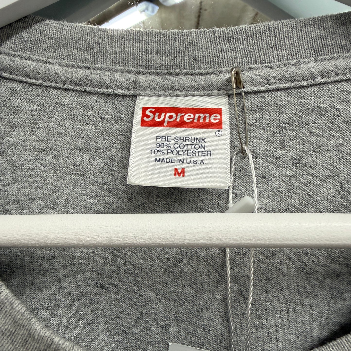 Supreme FW23 Futura Box Logo T-Shirt 'Grey'