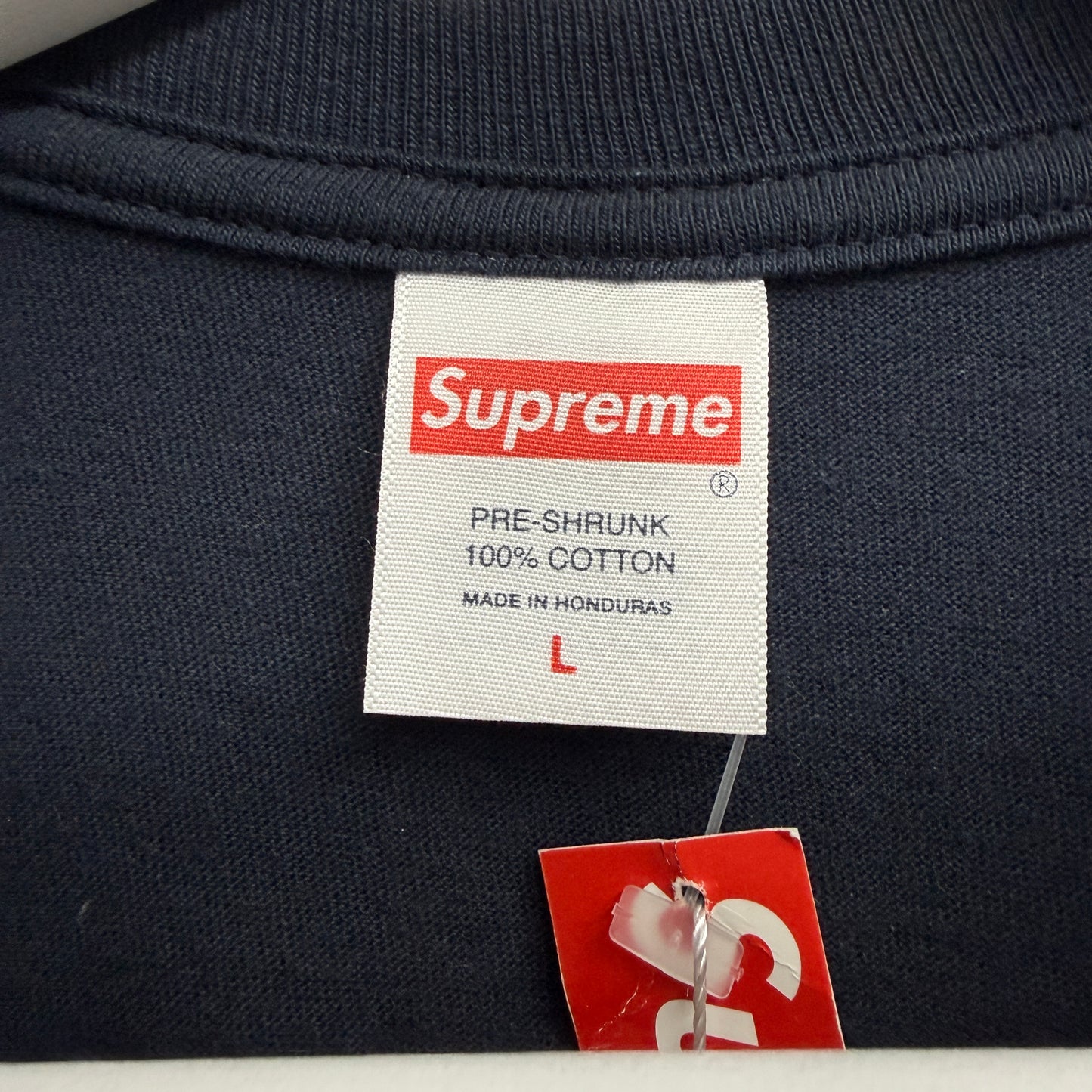 Supreme Blockbuster T-Shirt 'Navy/Pink'