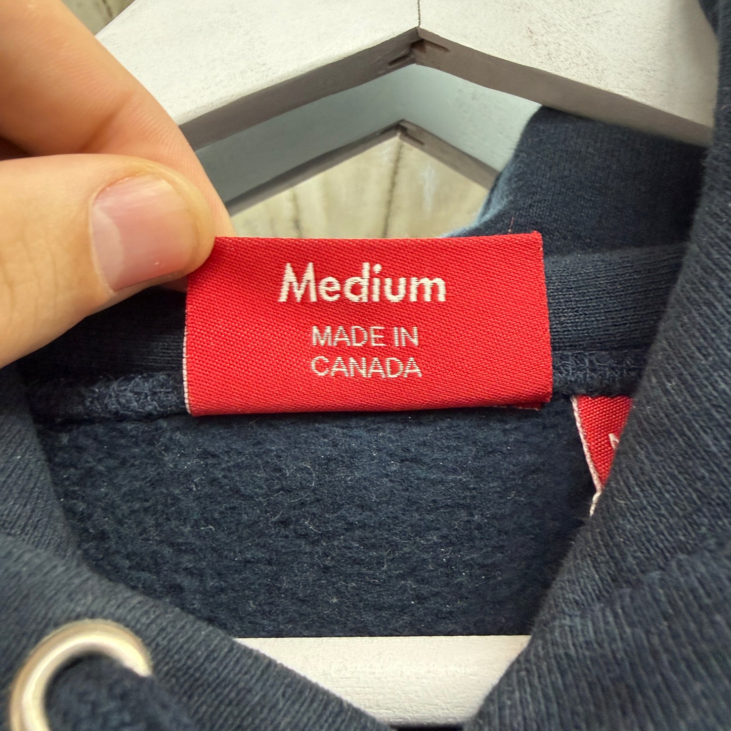 Supreme FW16 Box Logo Hooded Sweatshirt 'Navy'