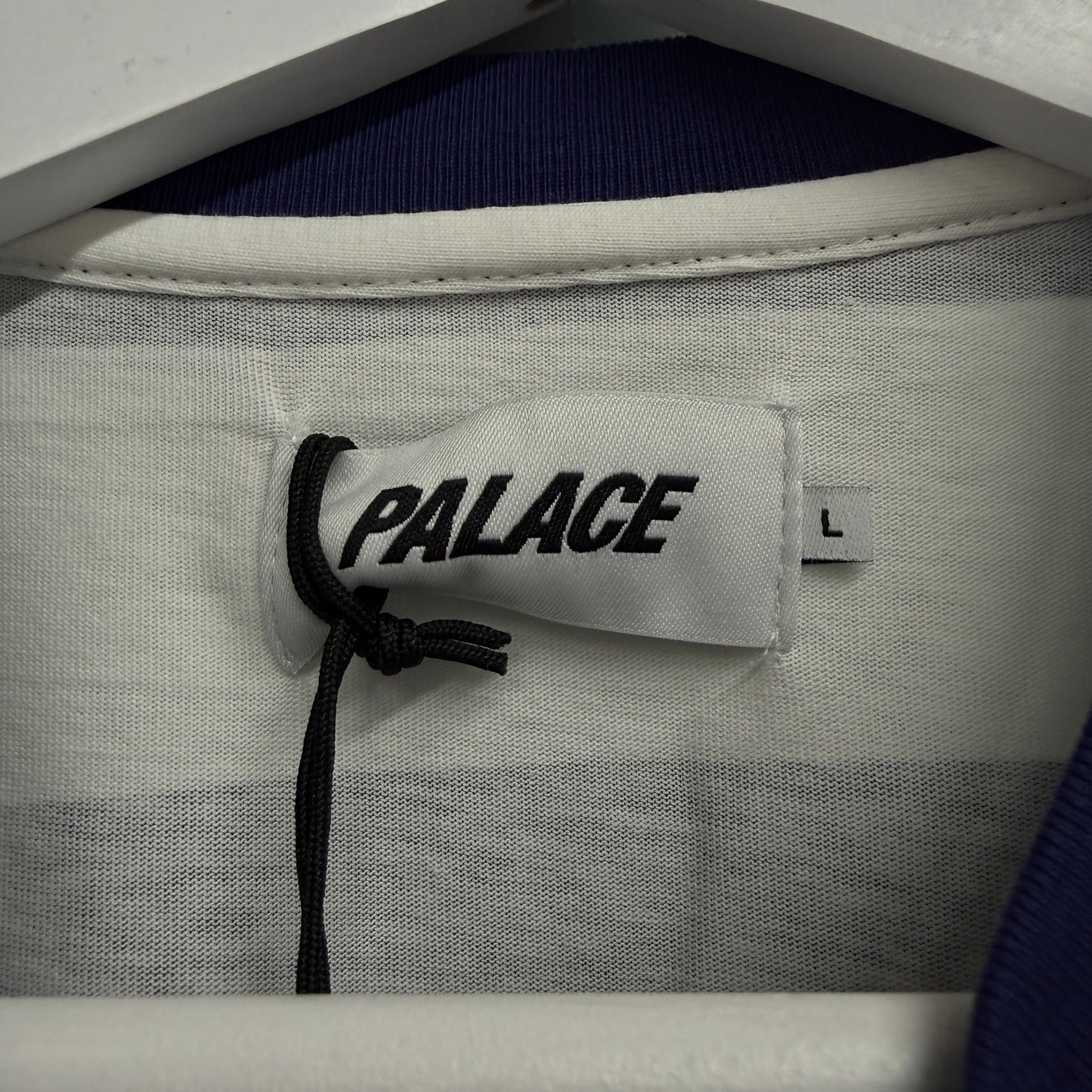 Palace Heavy Tri-Ferg T-Shirt 'Blue Striped'