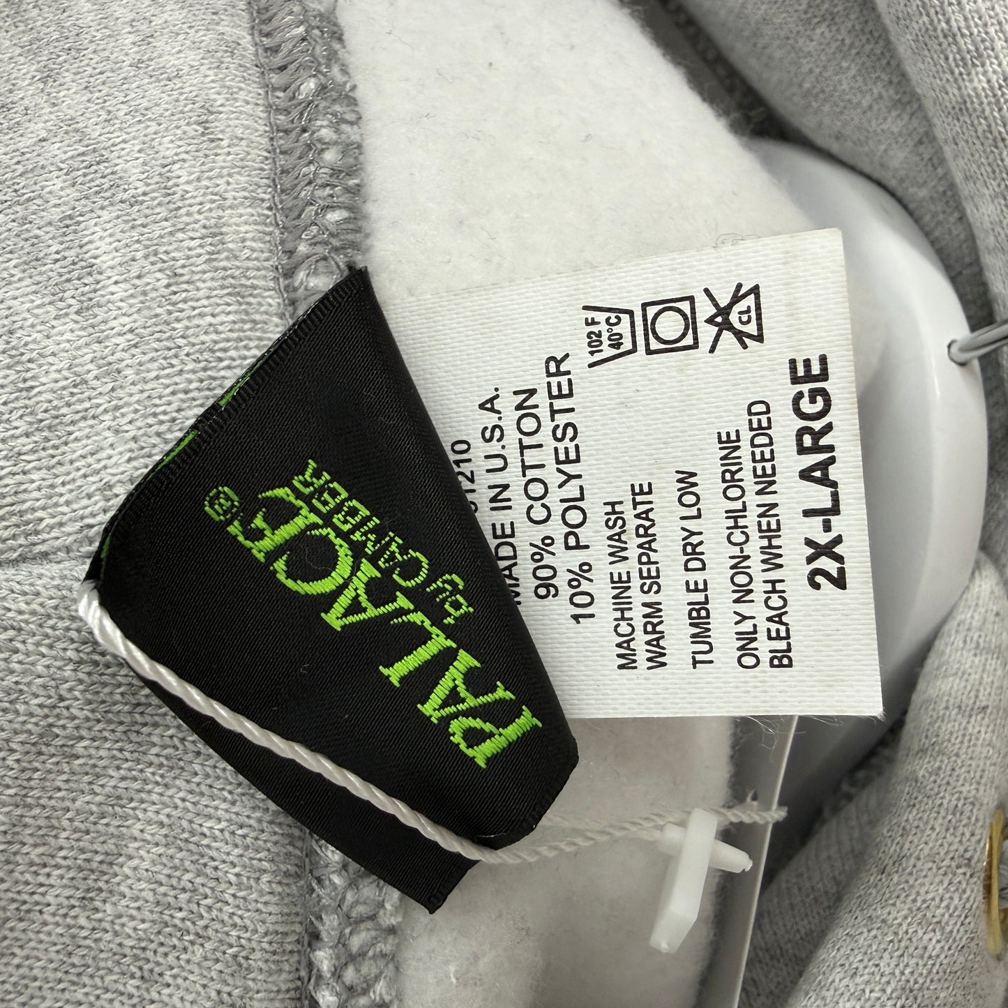 Palace x Camber Hooded Sweatshirt 'Grey'