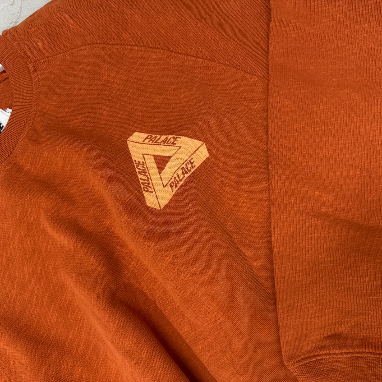 Palace Triferg Slub Crew 'Rust'