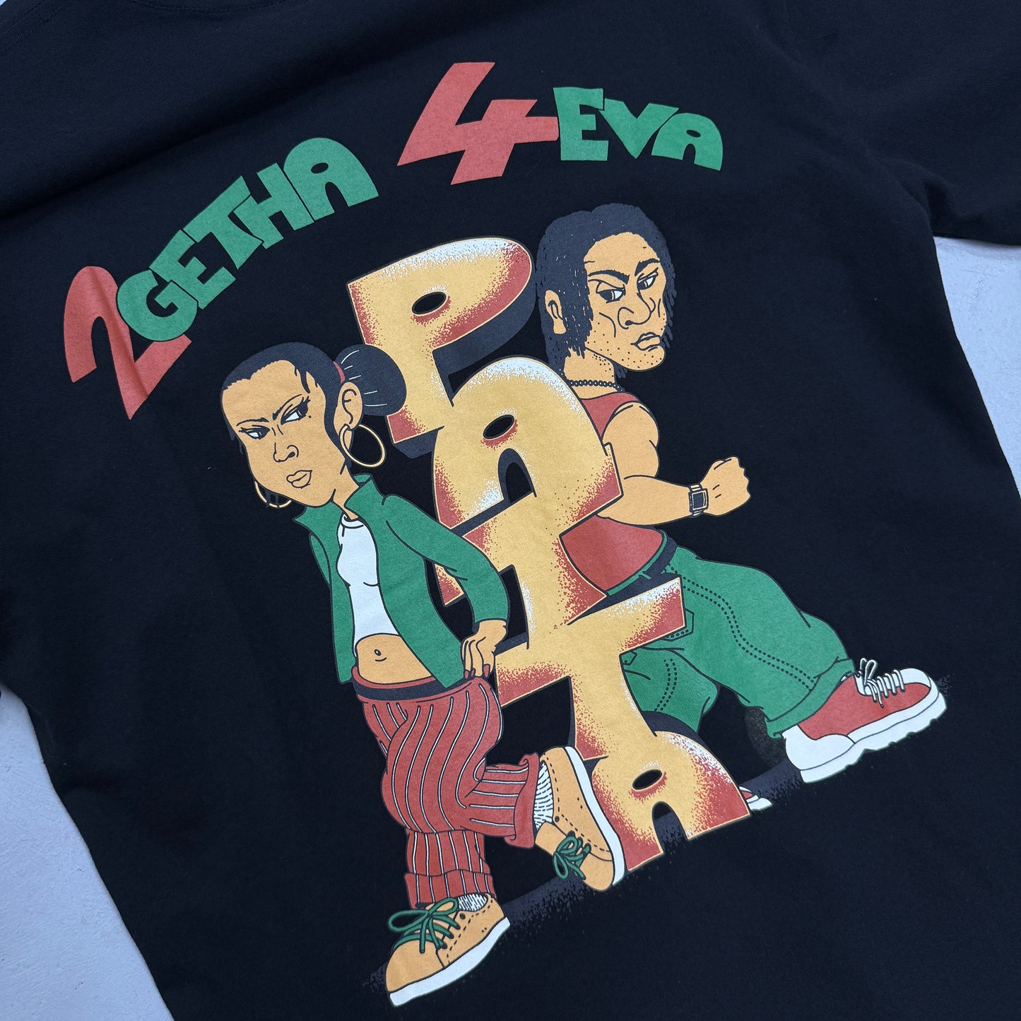 Patta 2GETHA4EVA T-Shirt 'Black'