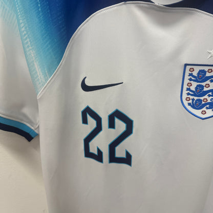 Nike England 22/23 Home Kit Bellingham Small