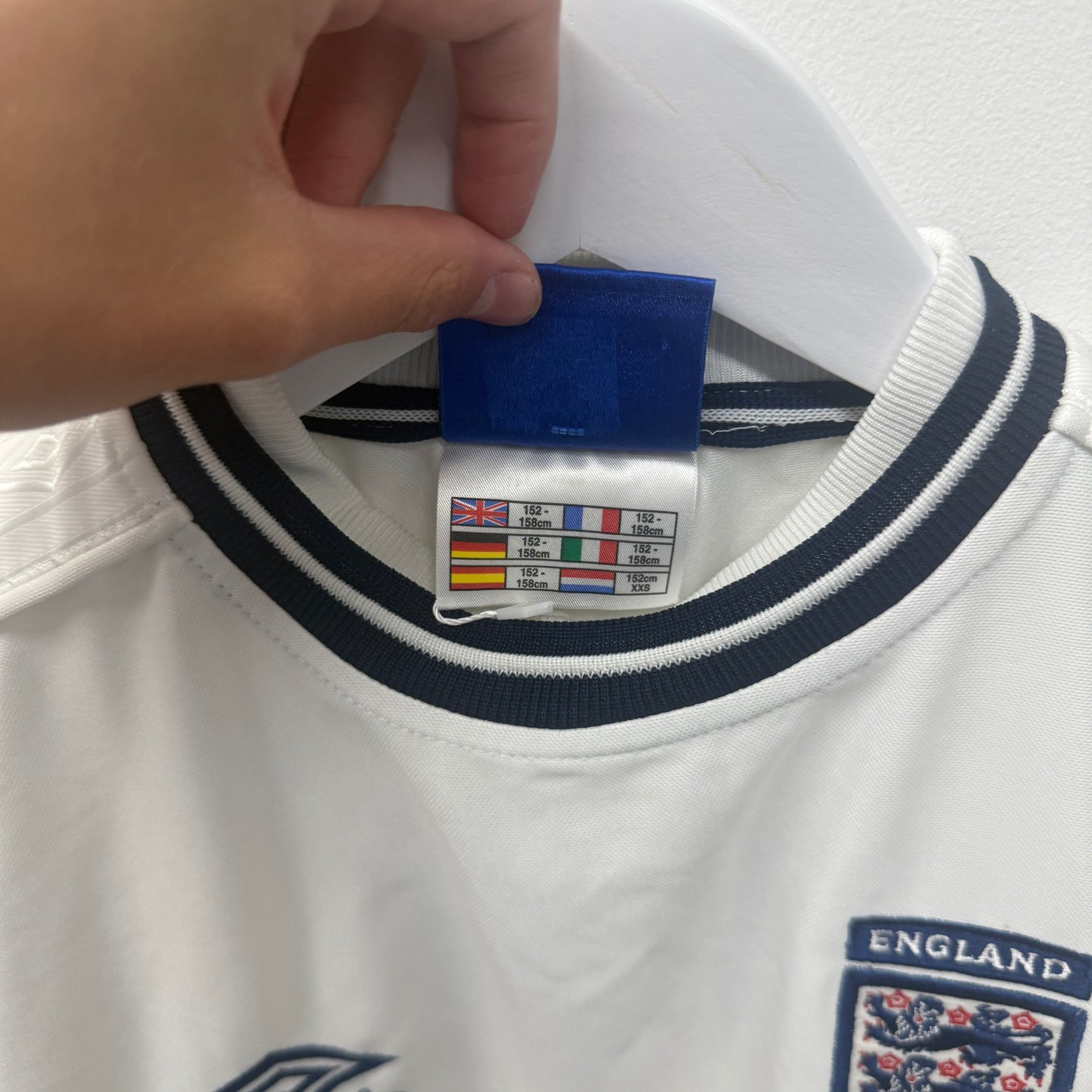 Umbro England 1999/01 Home Kit XS