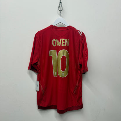 Umbro England 06/08 Away Kit Owen Small