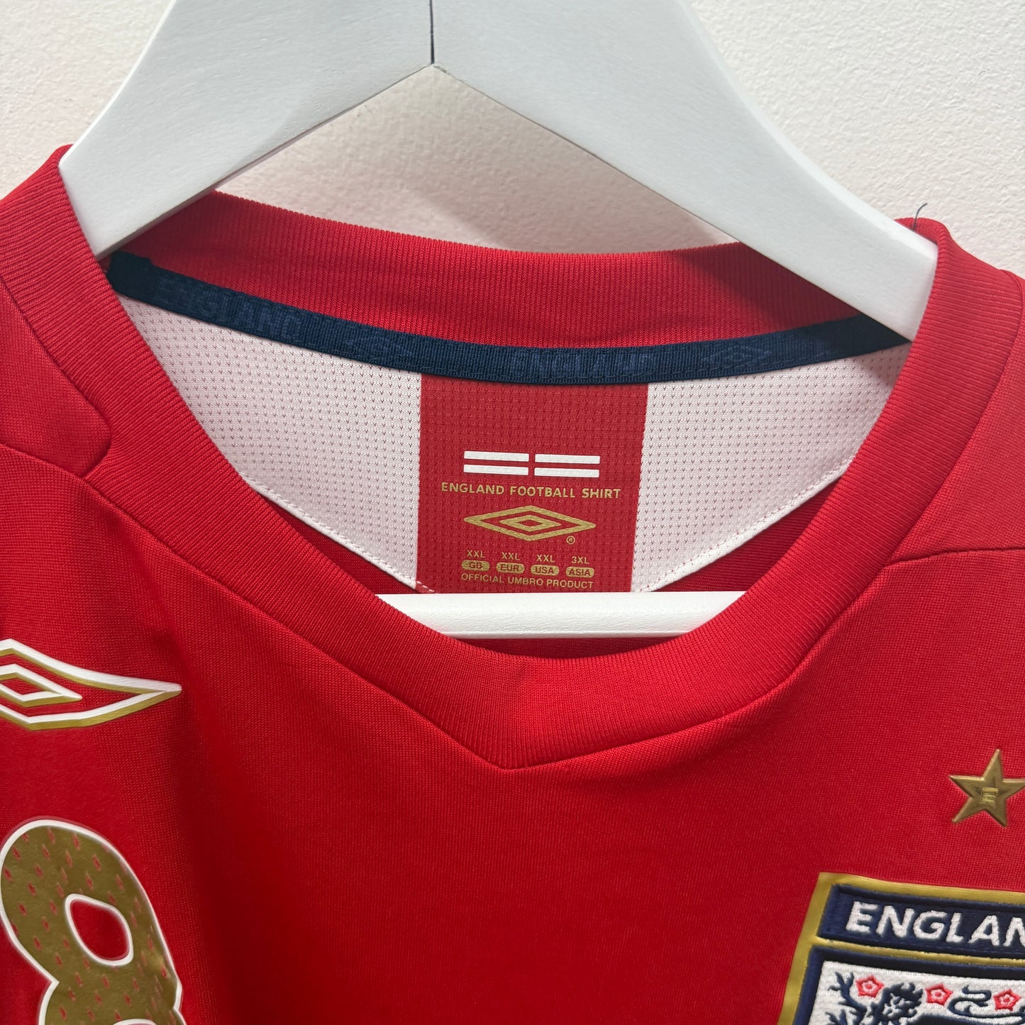 Umbro England 06/08 Away Kit Lampard XXL