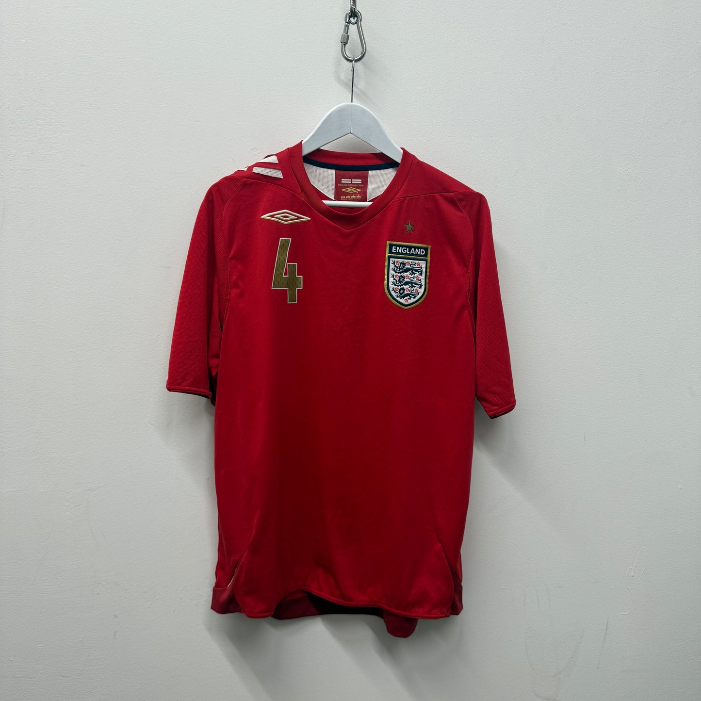 Umbro England 06/08 Away Kit Gerrard Large