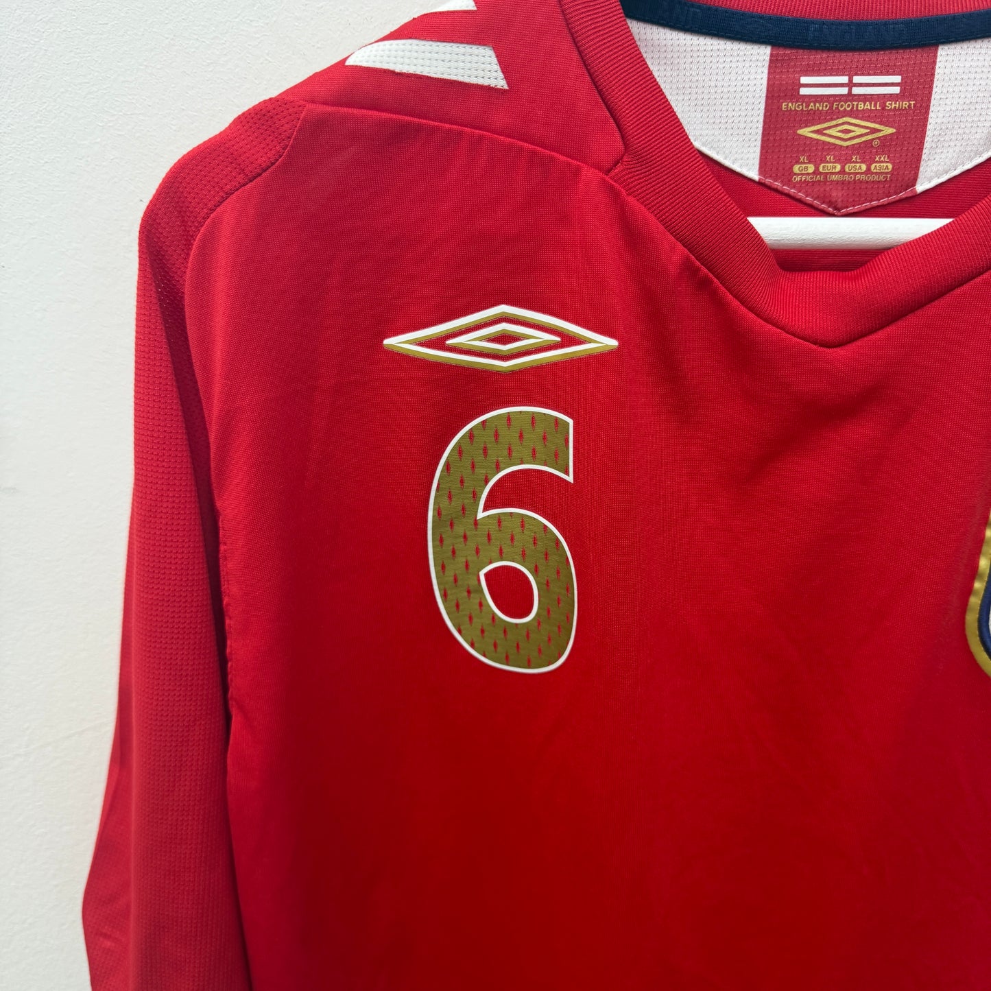 Umbro England 06/08 Away Kit Terry XL
