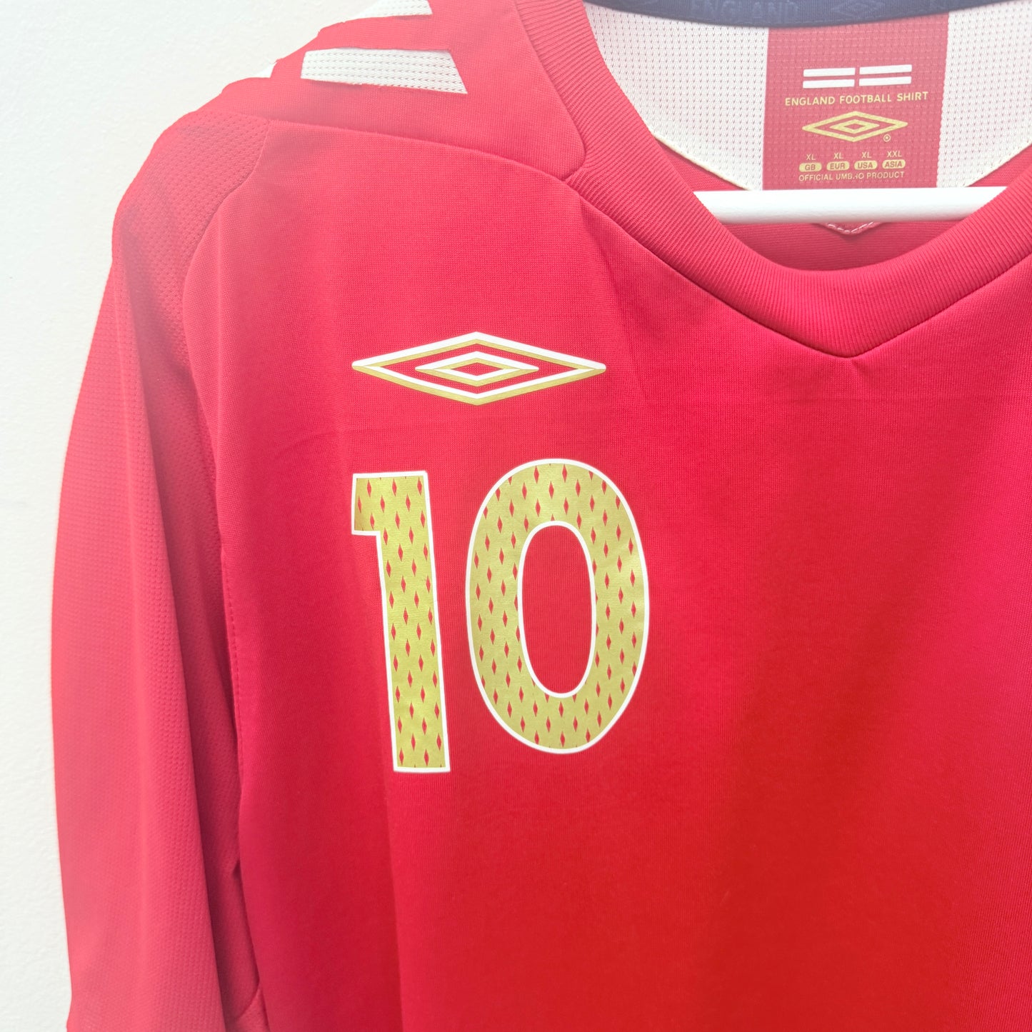 Umbro England 06/08 Away Kit Owen XL