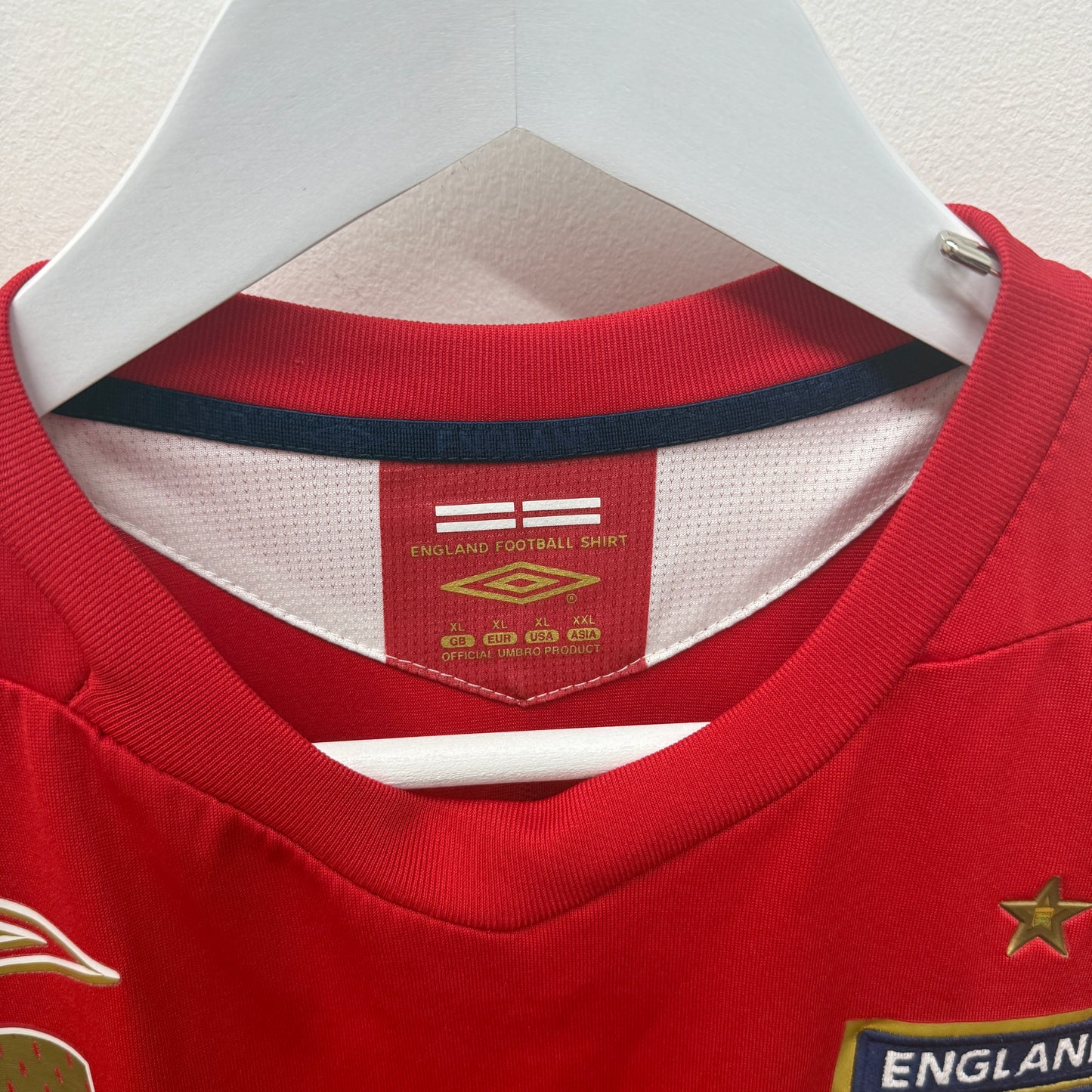 Umbro England 06/08 Away Kit Terry XL
