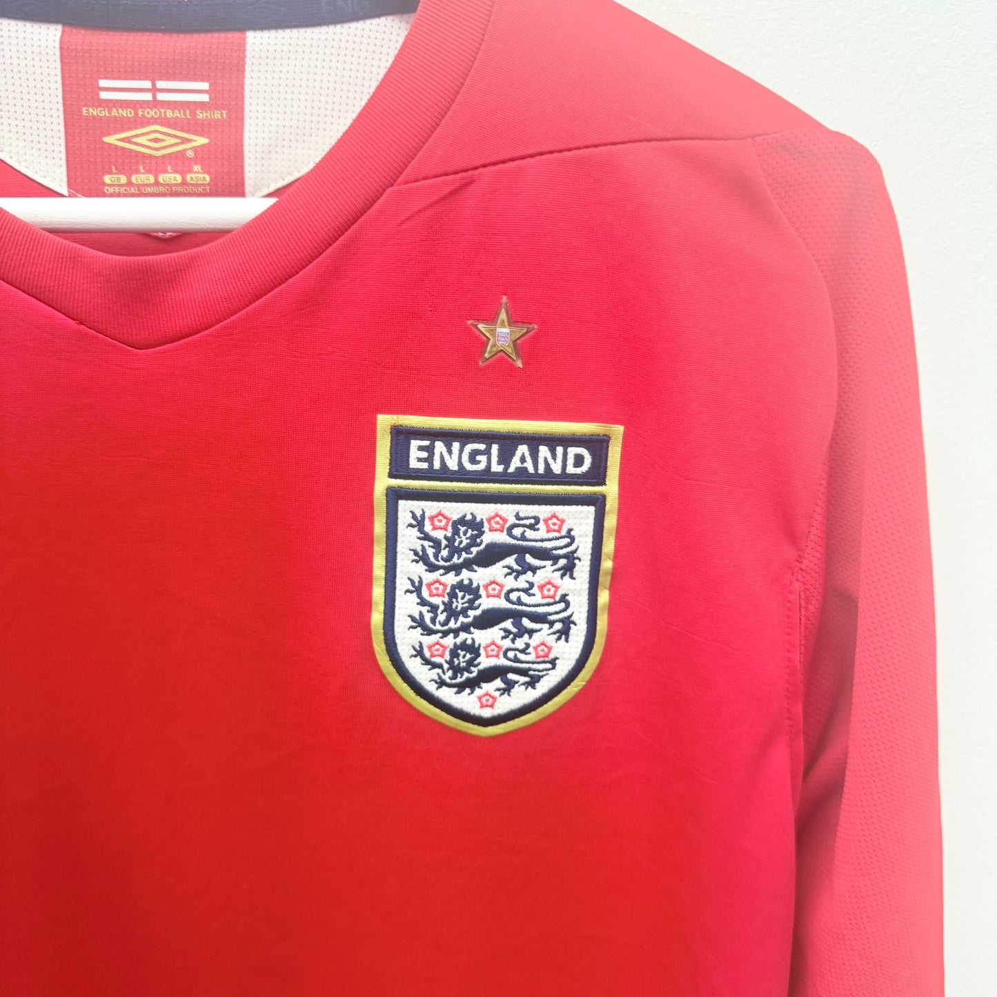 Umbro England 06/08 Away Kit Gerrard Large