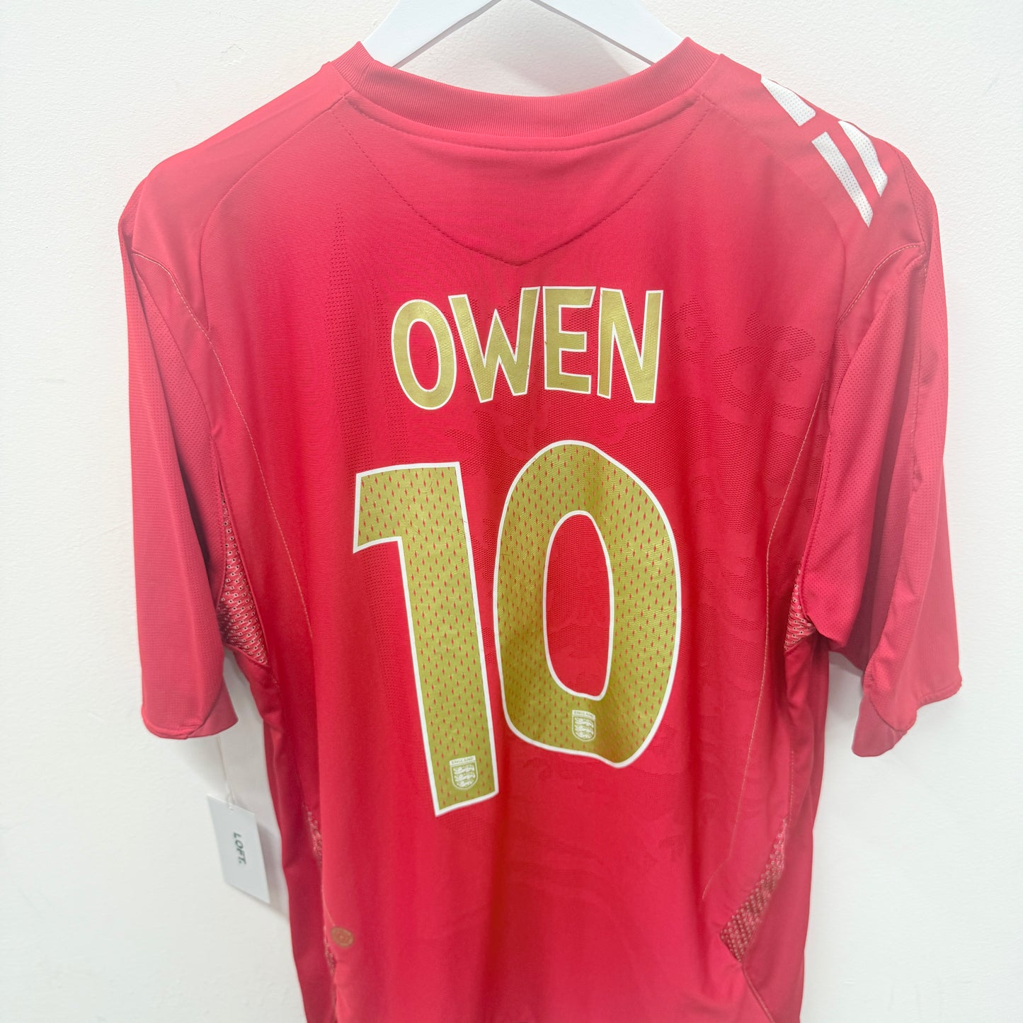 Umbro England 06/08 Away Kit Owen XL