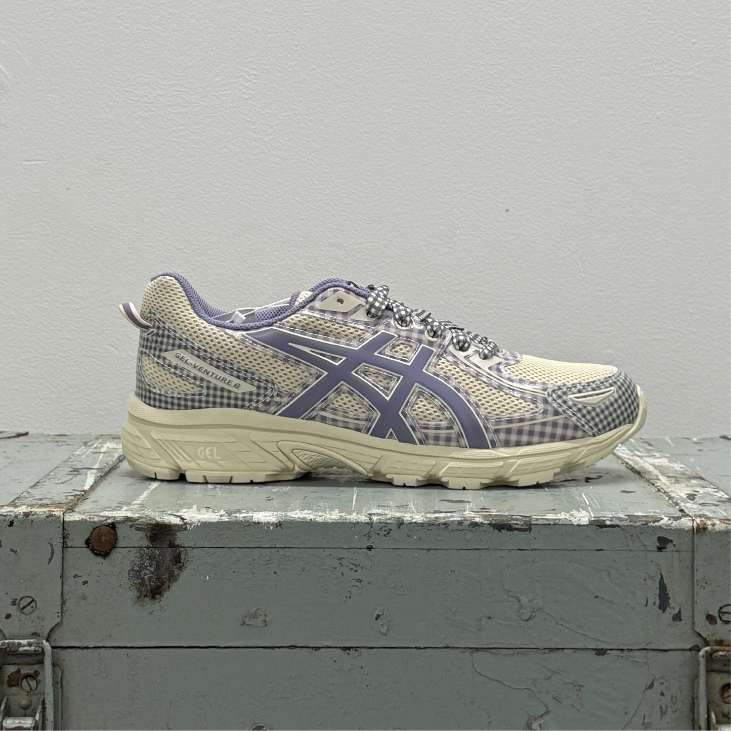Asics x Story MFG Gel Venture 6 ' Vanilla Violet Quartz'