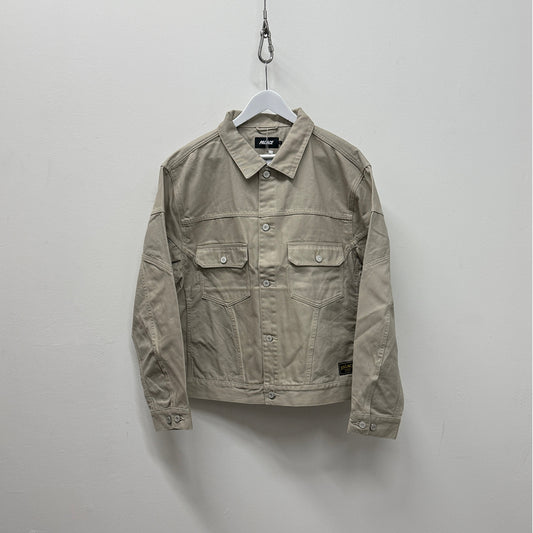 Panel Denim Jacket Grey