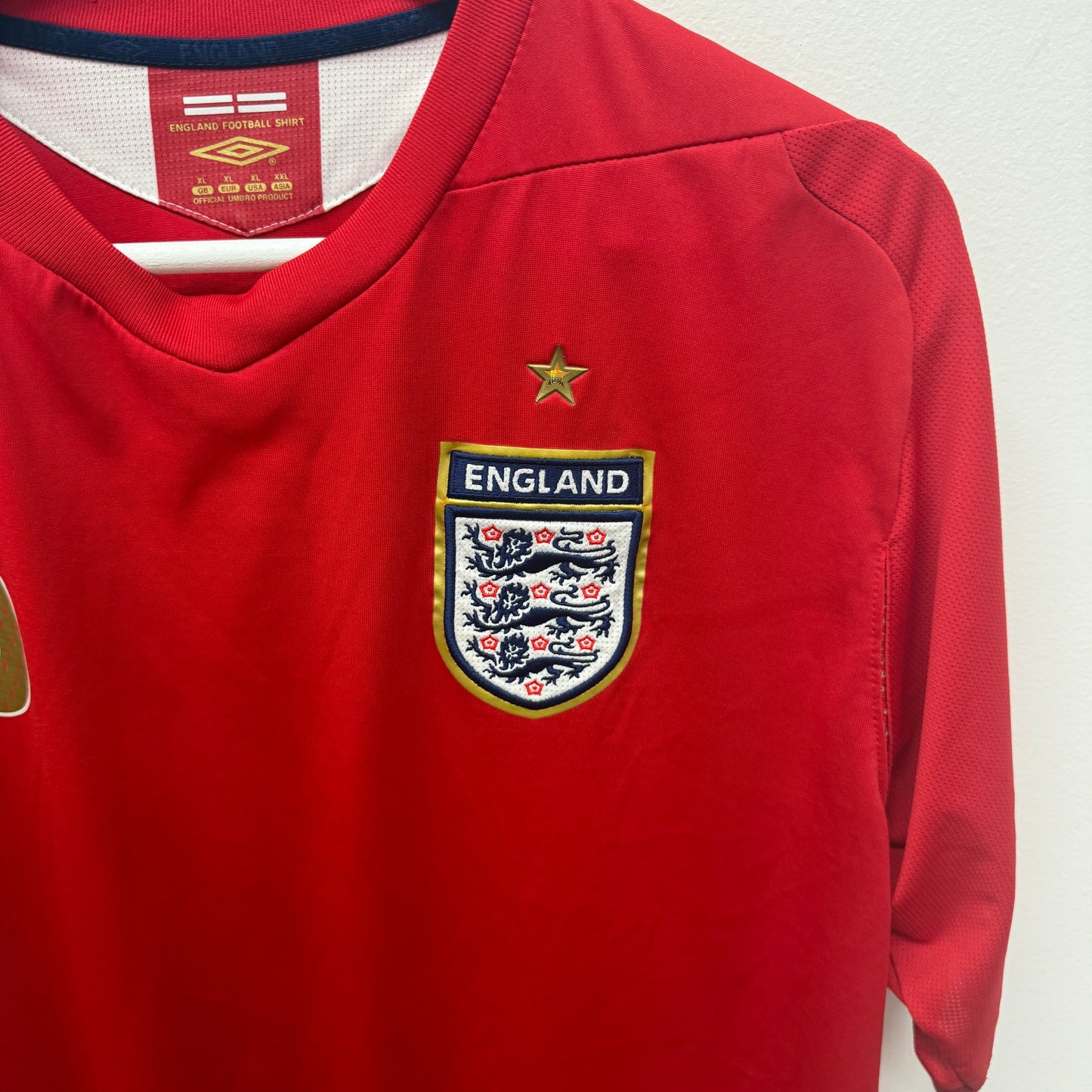 Umbro England 06/08 Away Kit Terry XL