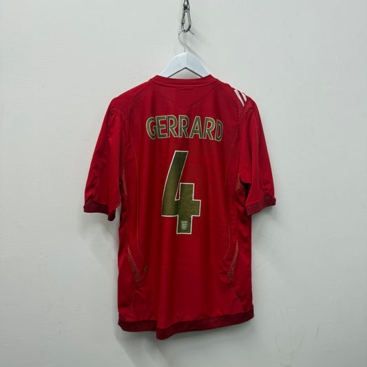 Umbro England 06/08 Away Kit Gerrard Large