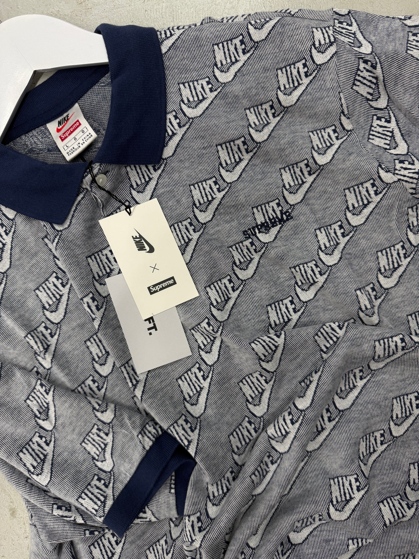 Supreme x Nike Polo 'Navy'