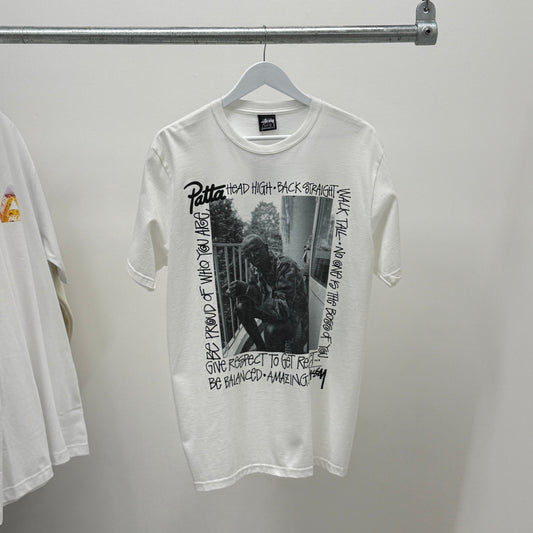 Stussy x Patta S/S T-Shirt 'White'
