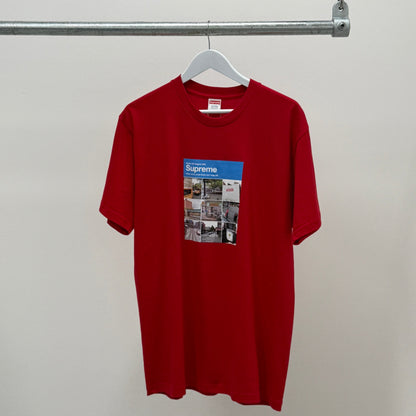 Supreme Captcha T-Shirt 'Red'