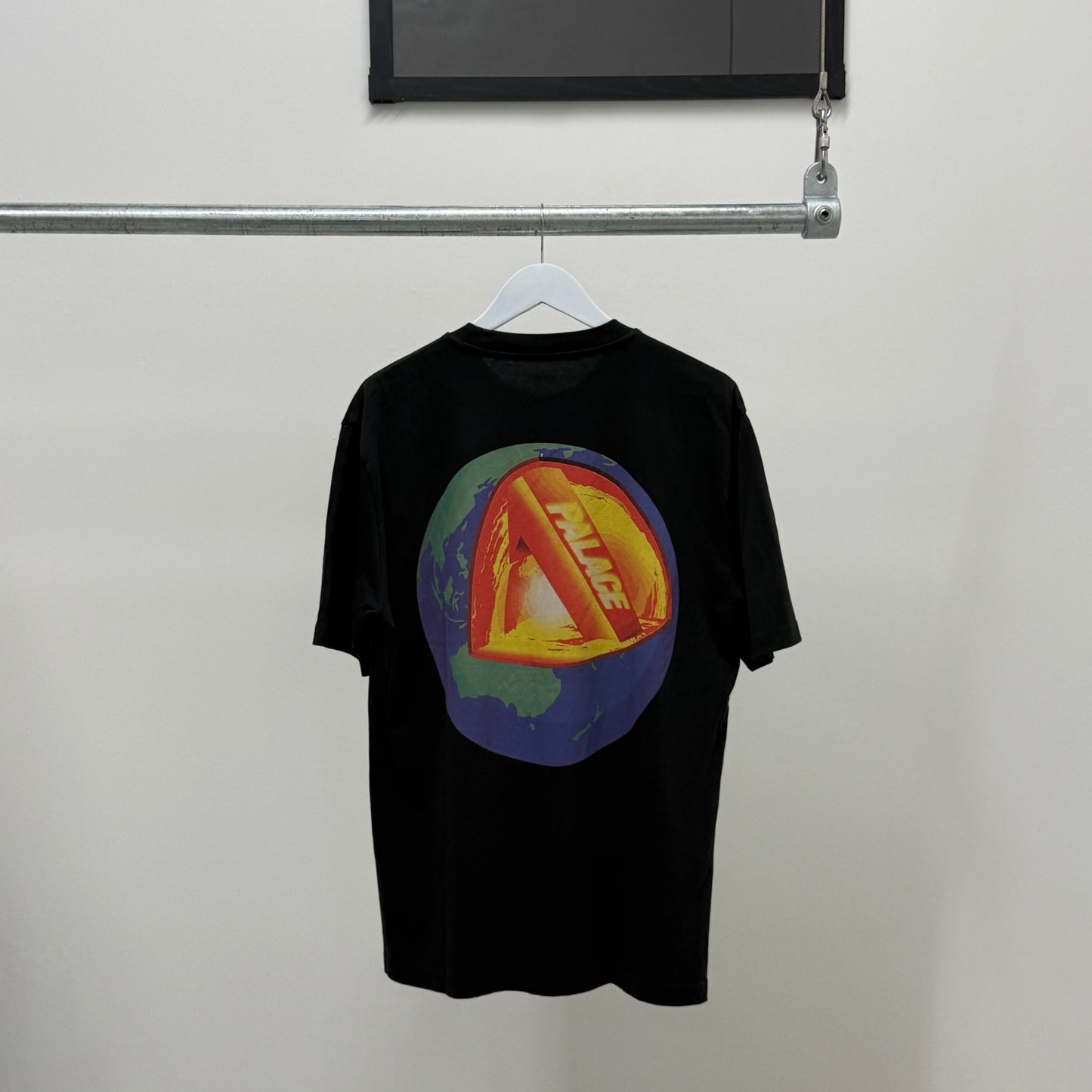 Palace Earth Core Tri-Ferg T-Shirt 'Black'
