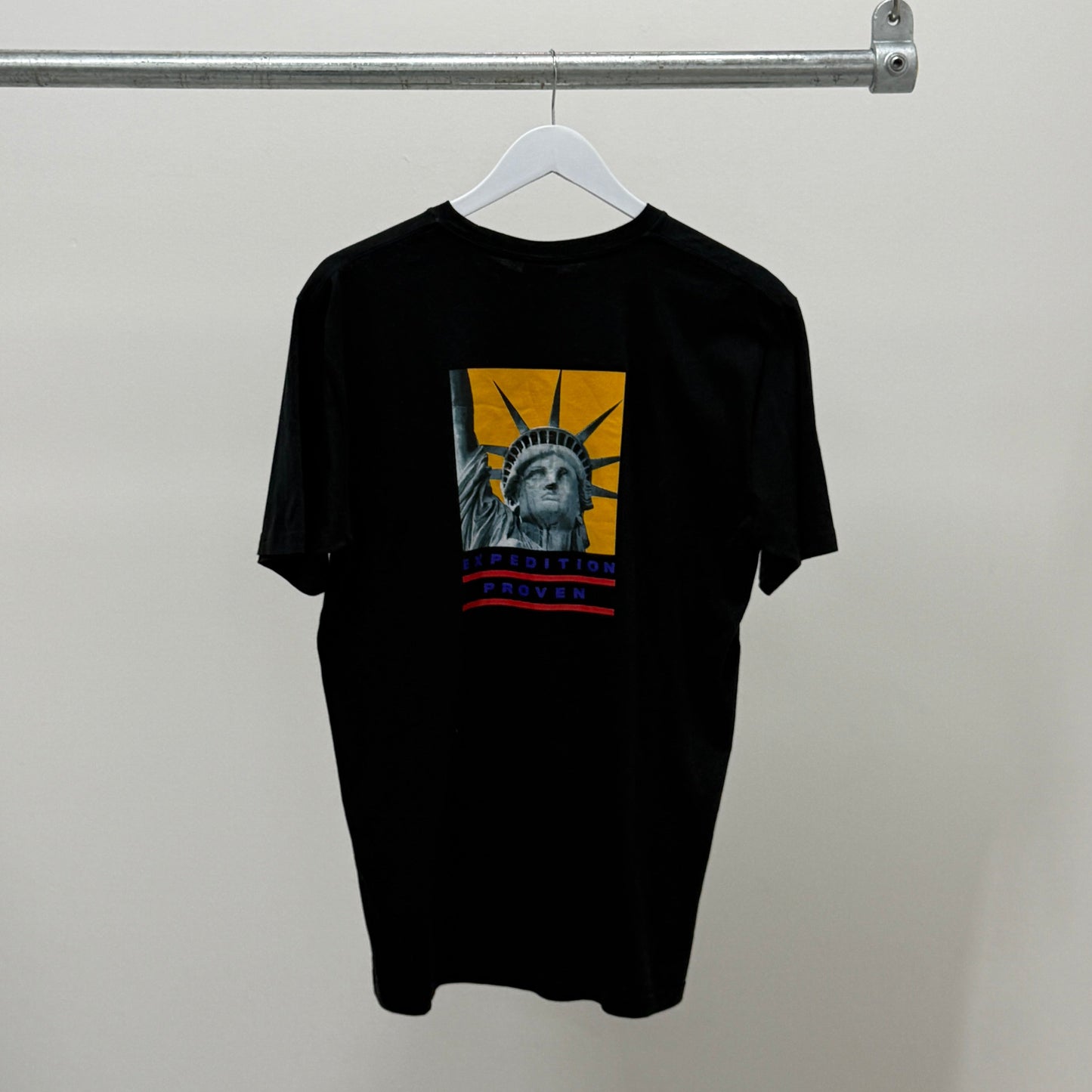 Supreme x The North Face Logo T-shirt 'Black/Red'