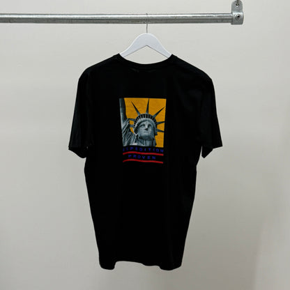 Supreme x The North Face Logo T-shirt 'Black/Red'