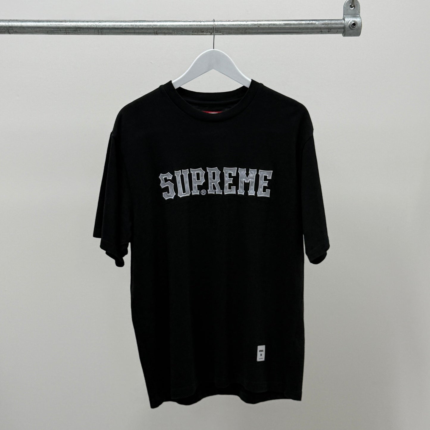 Supreme Twill Applique S/S T-Shirt 'Black'