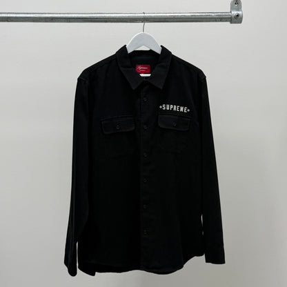 Supreme SS12 Independent L/S Shirt 'Black'