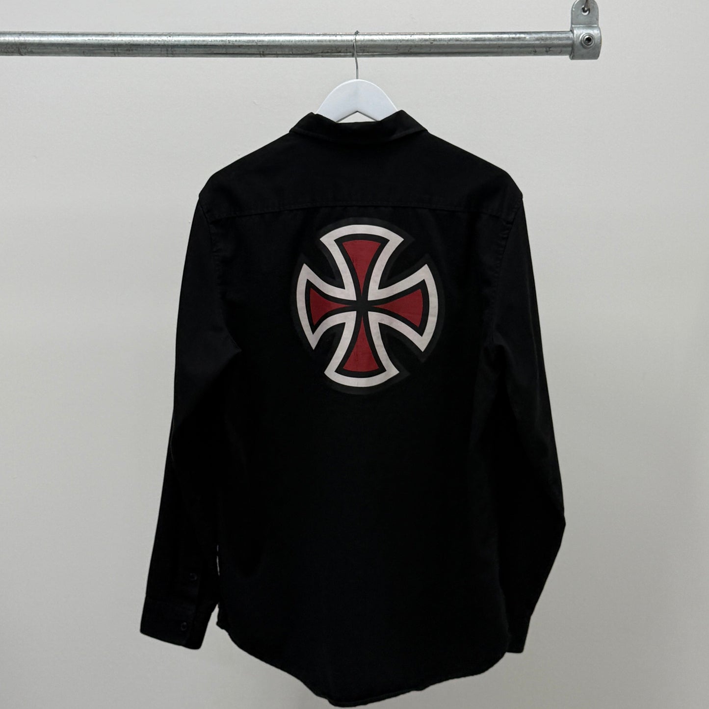 Supreme SS12 Independent L/S Shirt 'Black'