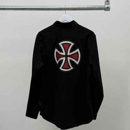 Supreme SS12 Independent L/S Shirt 'Black'