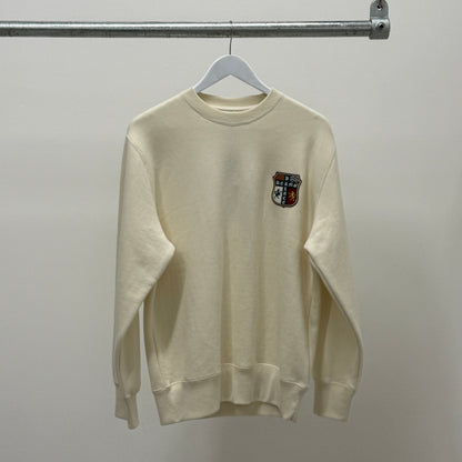 Palace x Beams Crewneck 'Cream'