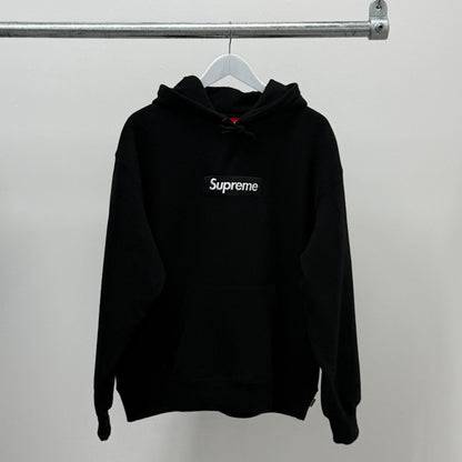 Supreme FW23 Box Logo Hooded Sweatshirt 'Black'