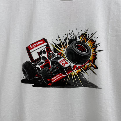 Supreme Crash T-Shirt 'White'