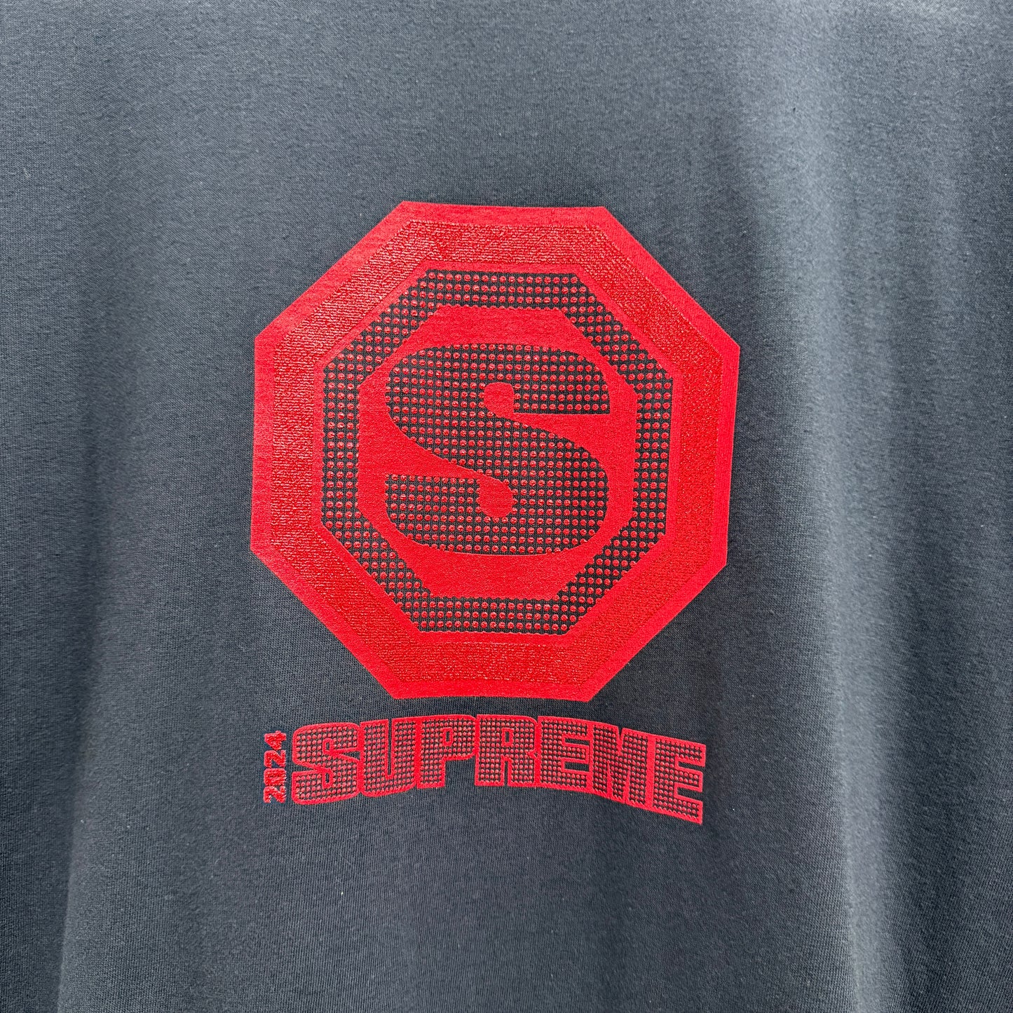 Supreme Blockbuster T-Shirt 'Navy/Pink'