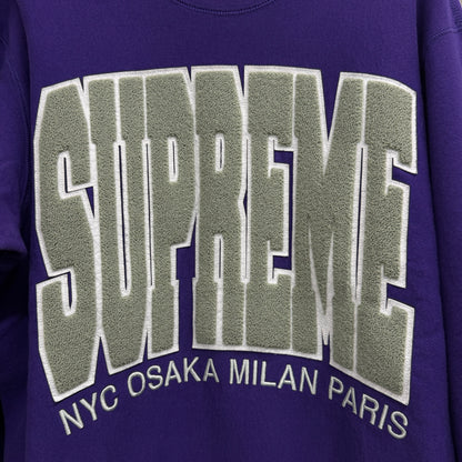 Supreme Cities Arc Crewneck 'Purple'