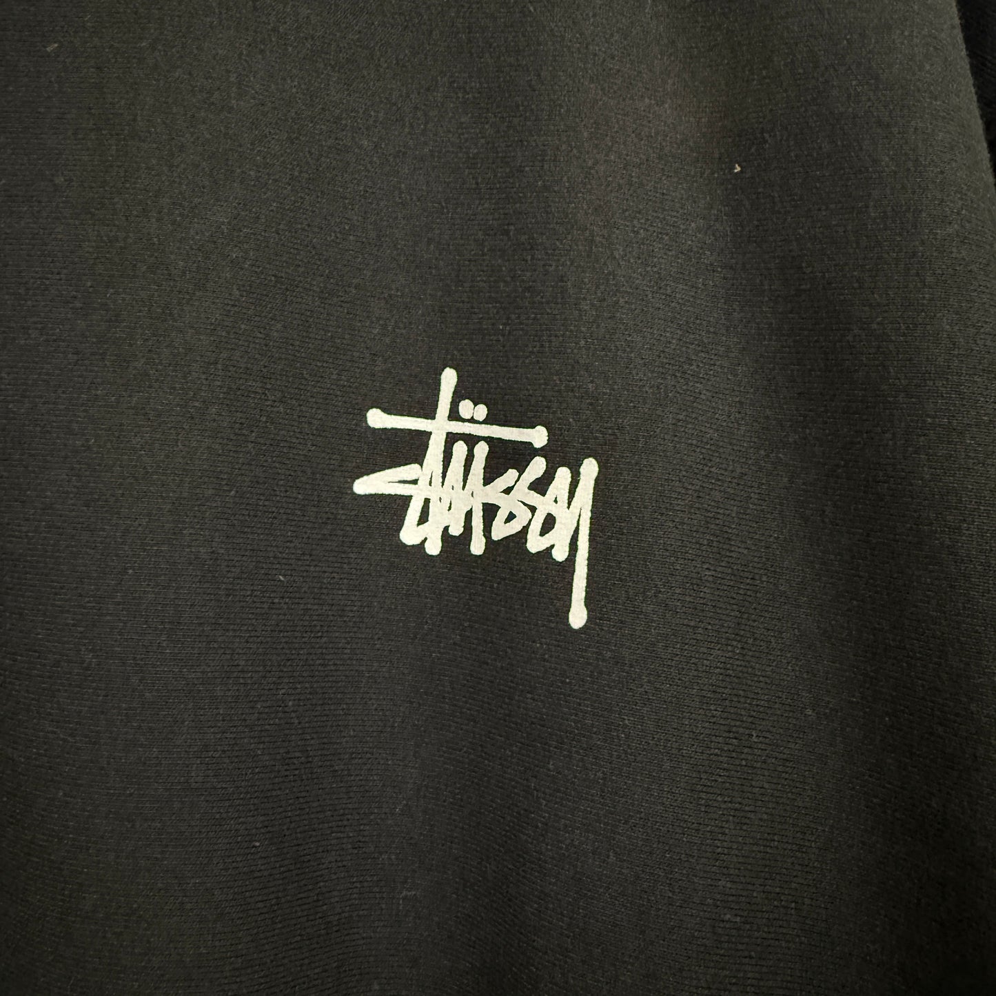 Stussy Logo Crewneck 'Black'