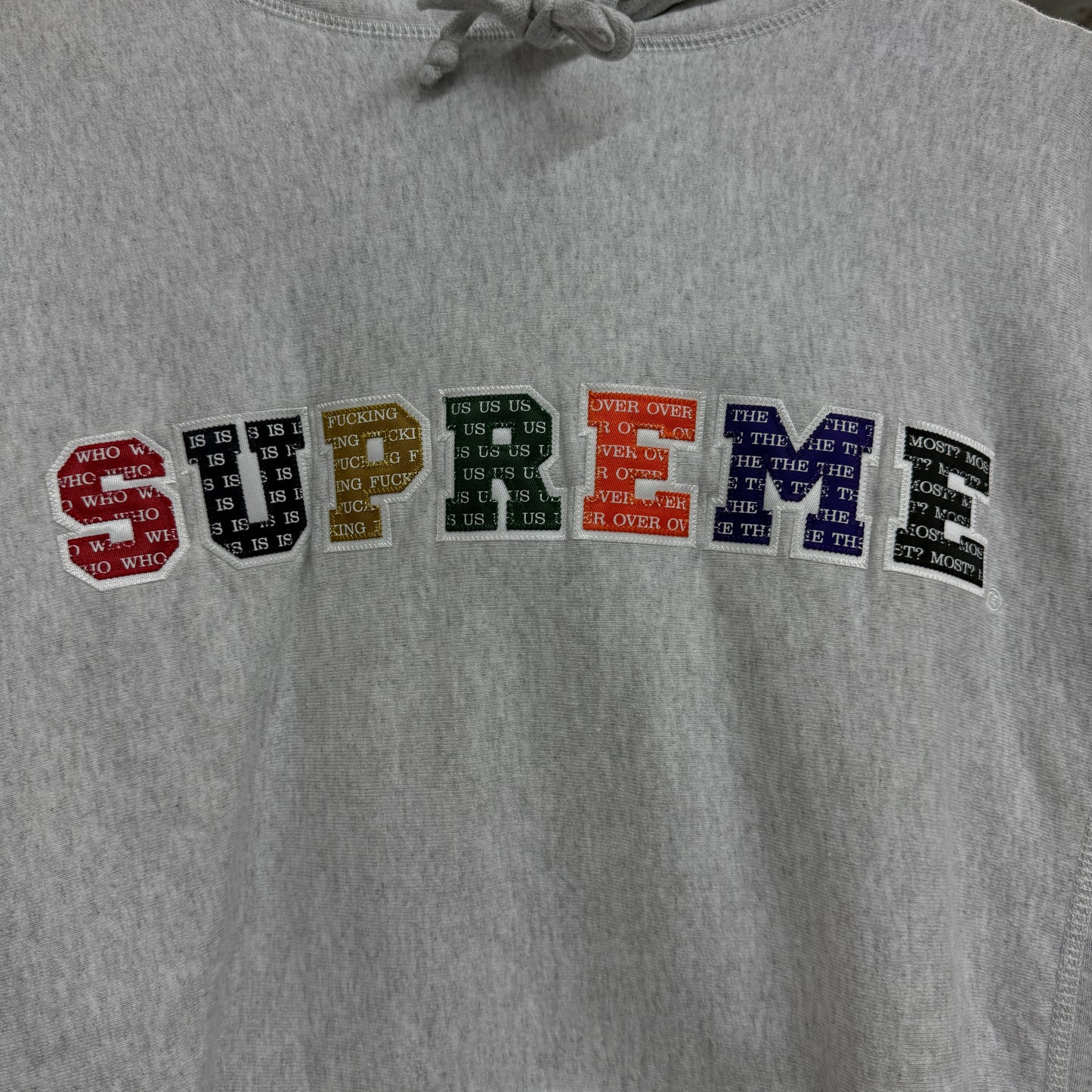 Supreme The Most Hooded Sweatshirt 'Grey'