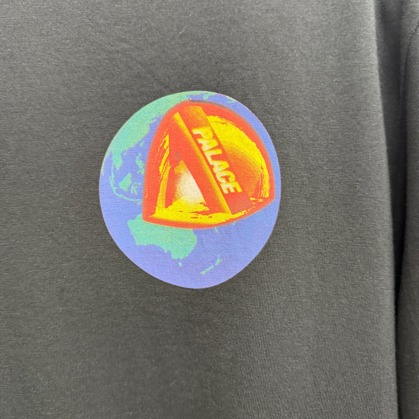 Palace Earth Core Tri-Ferg T-Shirt 'Black'