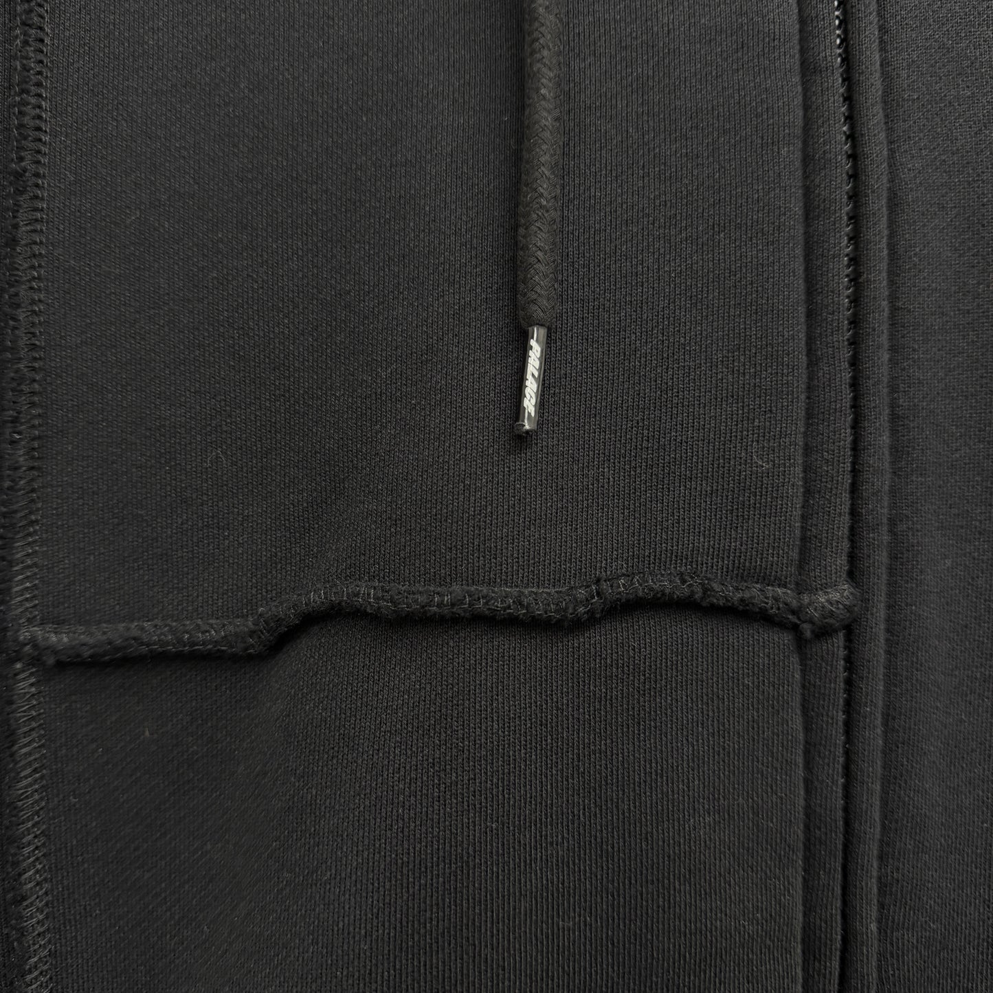 Palace Patch Me Up Zip Sweatshirt 'Black