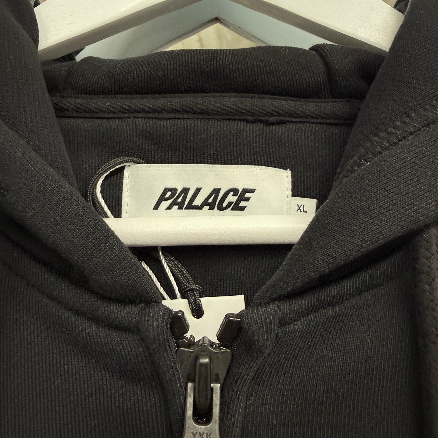 Palace Patch Me Up Zip Sweatshirt 'Black