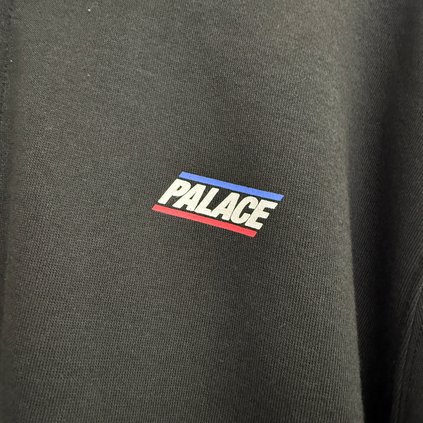 Palace Basic Zip Hooded Sweatshirt 'Black'