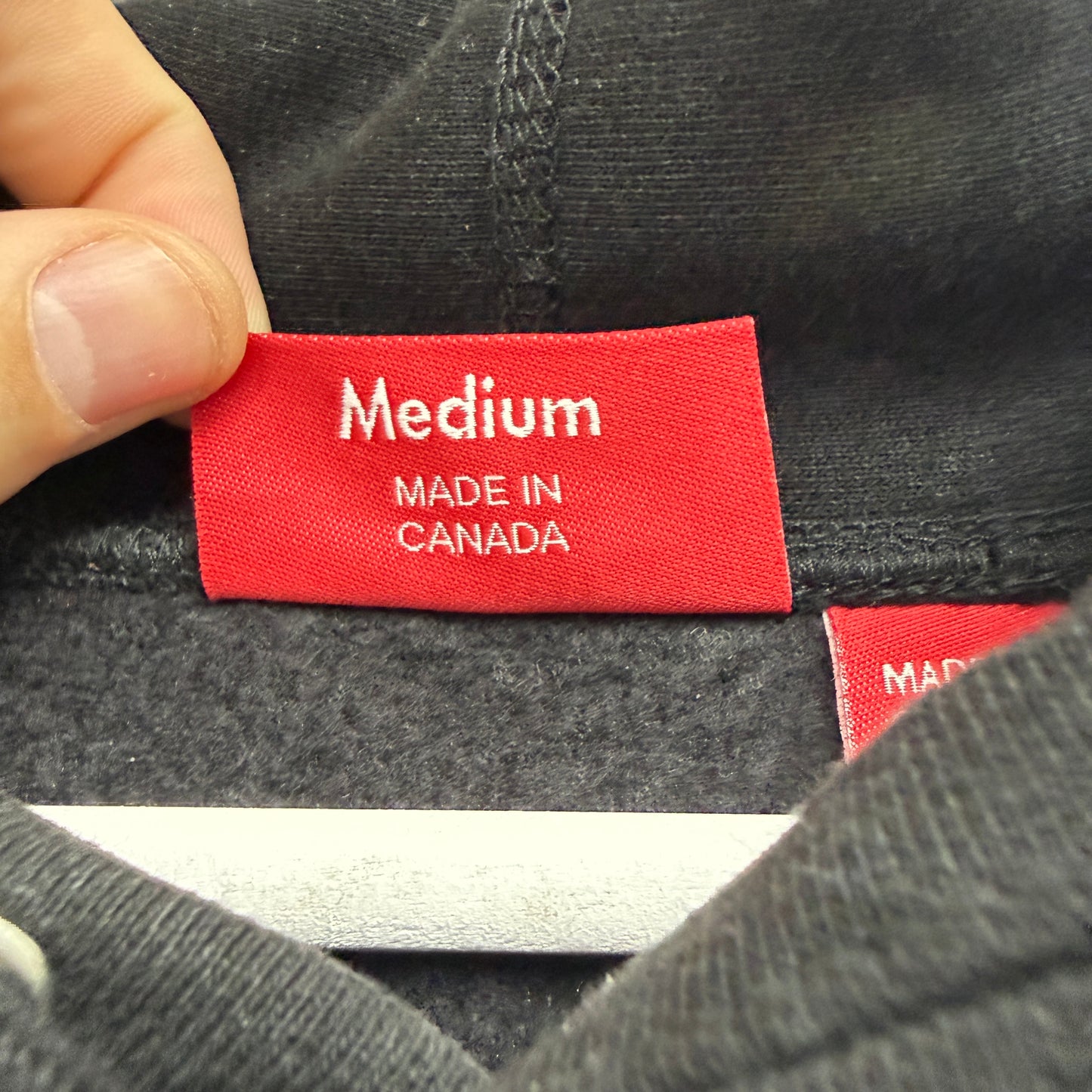 Supreme FW23 Box Logo Hooded Sweatshirt 'Black'