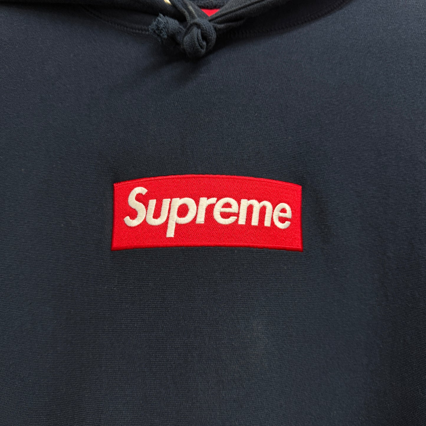 Supreme FW16 Box Logo Hooded Sweatshirt 'Navy'