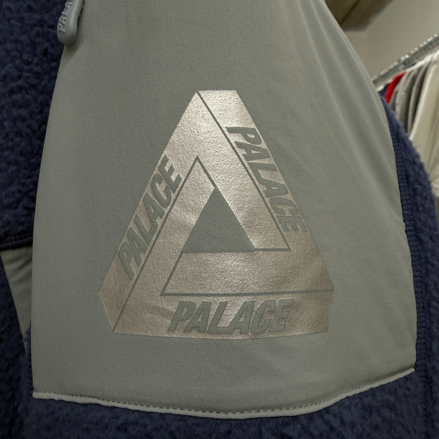 Palace Therma Fleece 'Navy/Grey'