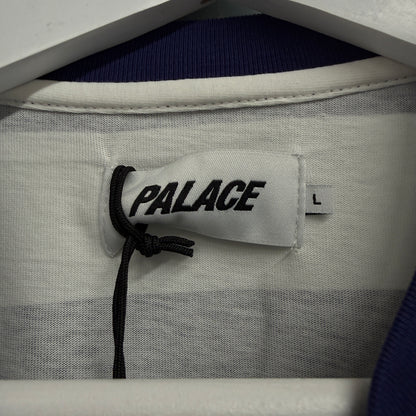 Palace Heavy Tri-Ferg T-Shirt 'Blue Striped'