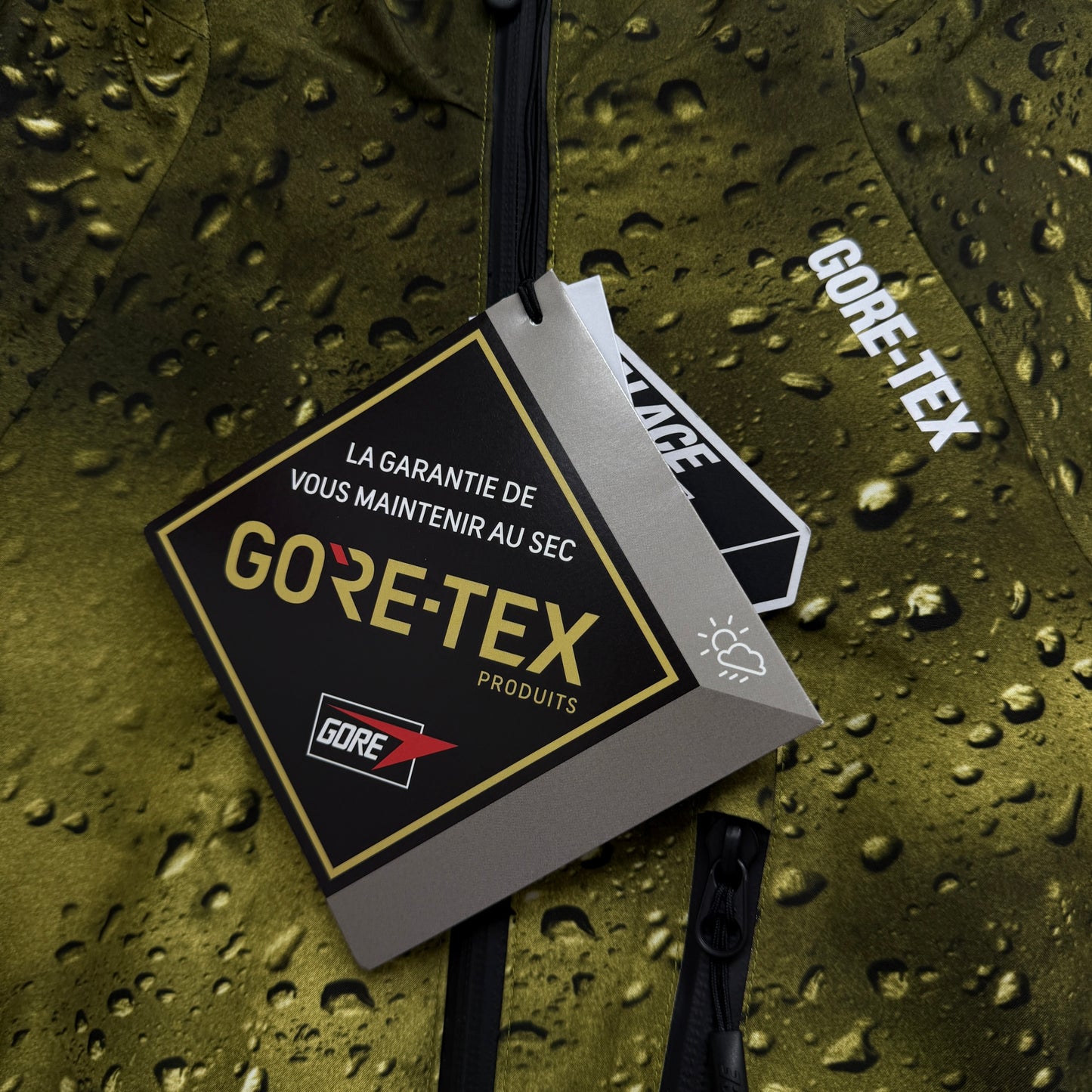 Palace Gore-Tex Palex Jacket 'Yellow Rain'