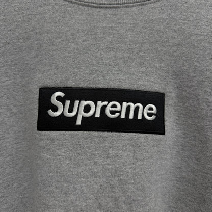 Supreme Box Logo Crewneck 'Grey/Black'