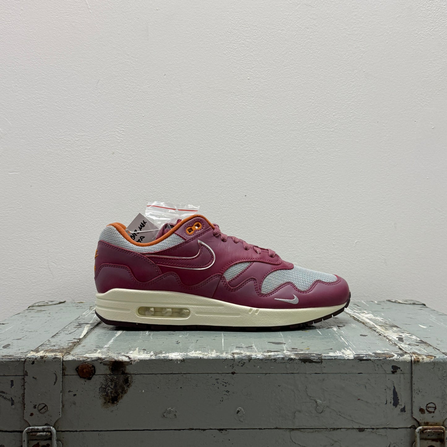 Nike x Patta Air Max 1 'Maroon'