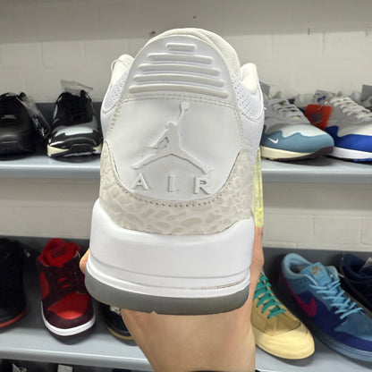 Nike Air Jordan 3 'Pure White' (2018) *USED*